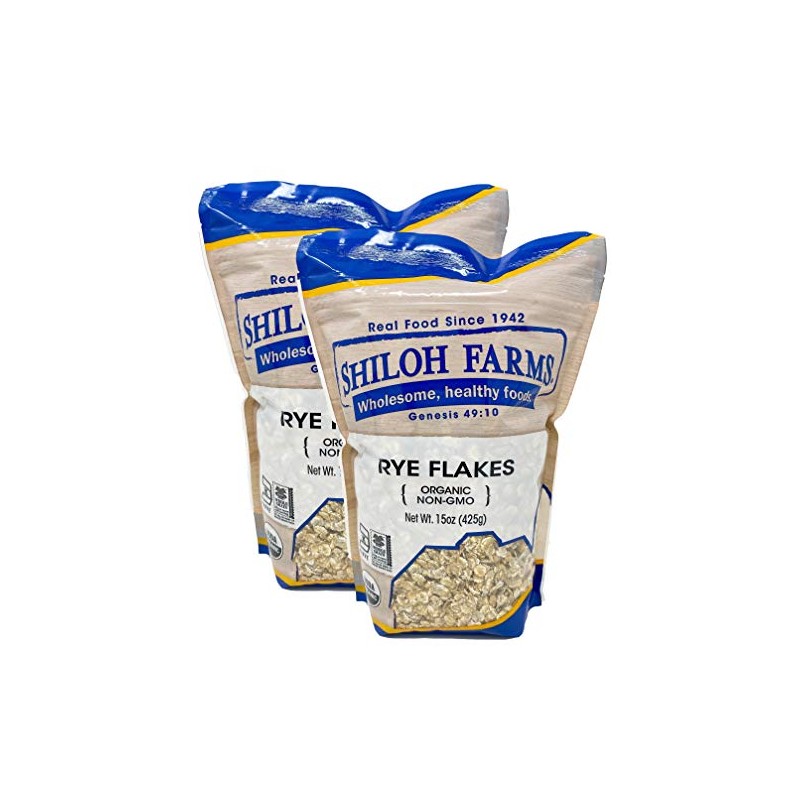 Shiloh Farms - Organic Non GMO Rye Flakes 15 ounces
