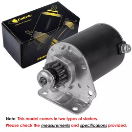 Caltric Starter for John Deere E120 E130 E140 E150 E160 E170 MIA13038 15 teeth Steel Gea