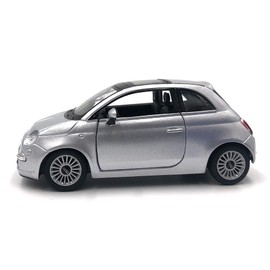 Model Making in Scale Fiat Model 500 in Scale 1:36 f i a t 500 (New 500 Silver)