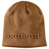 Carhartt Men's Knit Embossed Beanie, Carhartt Brown, One Size