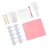 Silicone Measuring Cup Tool Kit Spatula Finger Gloves Pipettes Epoxy