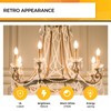 Hizashi 90+CRI Candelabra LED Light Bulbs 60 Watt, 2700K Warm