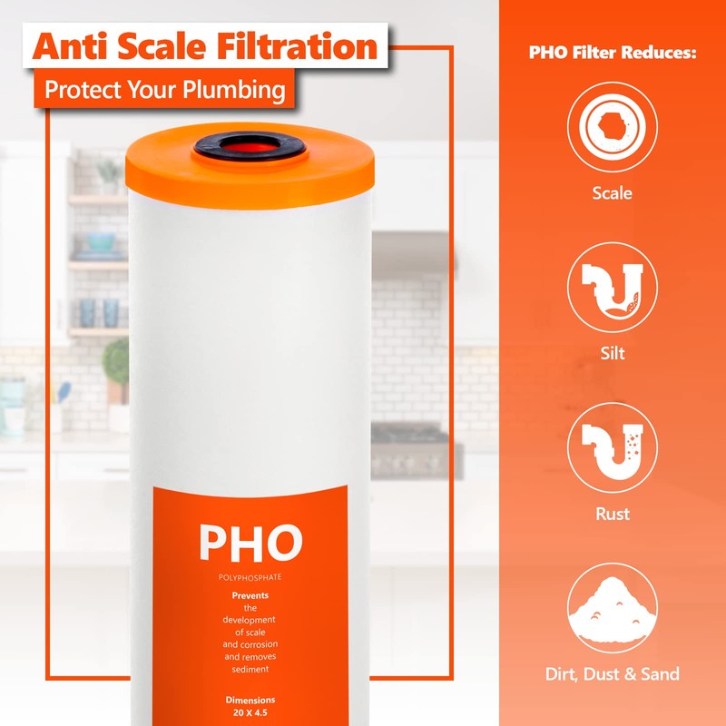 Express Water Polyphosphate Anti-Scale Water Replacement Filter – Whole House