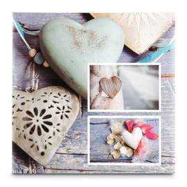 Hama Photo Album for Pins, Book, for Photos 10 x 15 cm, 100 Pages, 22.5 x 22 cm, Multi-Coloured