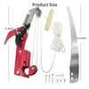 BAYTORY Extendable Tree Pruner Saw, High-Altitude Branches Trimmer Pruning Shears