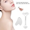 Stainless Steel Facial Roller Gua Sha Tool Face Skin Roller