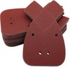 LESNIC 120 Grits 80pcs Mouse Sander Pads, Mouse Sander Discs