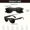 Boolavard Polarized Sunglasses Men Women Retro Sunglasses Men UV400 Protection,