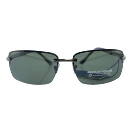 HAND 1358 G15 Polarised Gunmetal, Black & Grey Unisex HD Sunglasses with Hydrophobic Anti-Reflective Lenses - Width at Temples 138 mm - 100% UV400 Protection