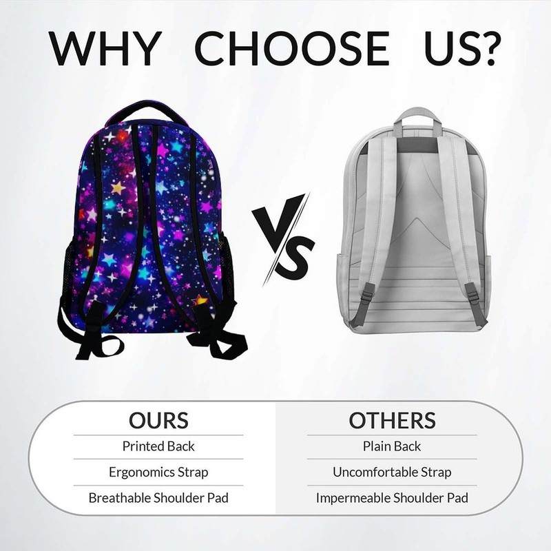 COZYAURA Butterfly Backpack for Girls, 17 Inch Kids School Bag