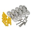 4 Pcs 3.1 Inch 304 Stainless Steel Ceiling Hooks Pad