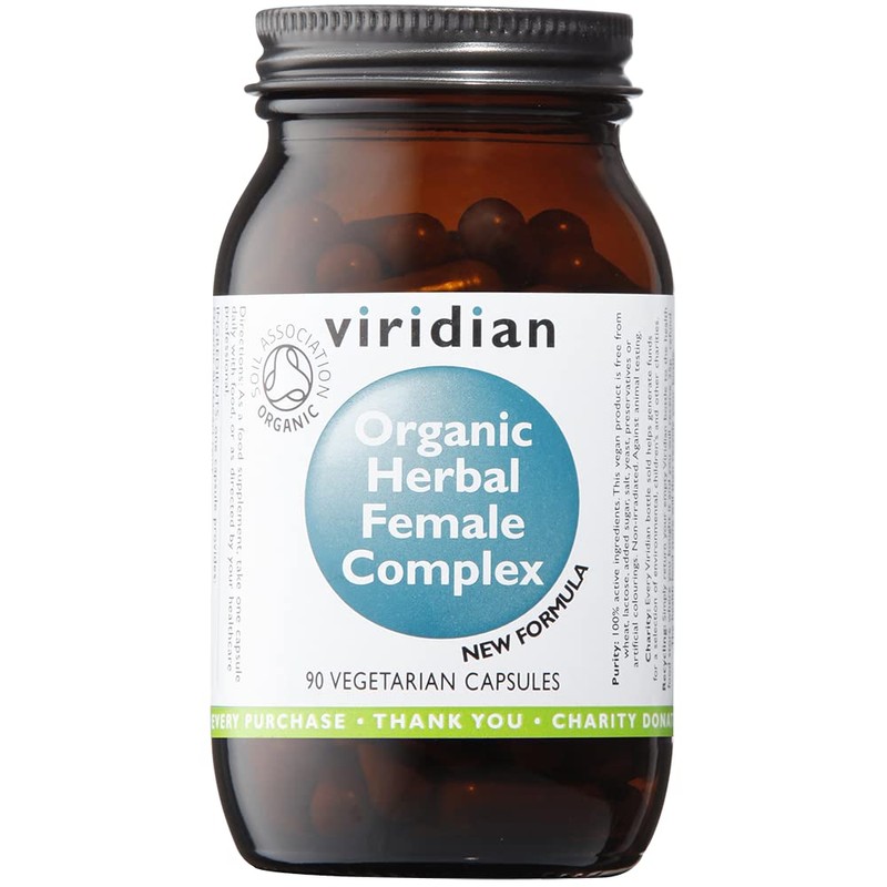 Viridian Organic Herbal Female Complex 90 vegi caps