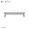 Swiss Madison Avallon 24" Double Towel Bar in Matte Black