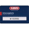 ABUS 79655 Brass Padlock with Security Card, Standard Bracket, 50mm