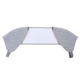 Healeved 1pc Bamboo Charcoal Shoulder Support Brace for Sports Fitness Warm Compression Strap for Shoulder Injuries Light Breathable Design Grey