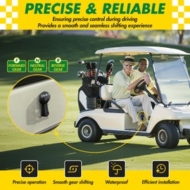 IOOBLBEI Golf Cart 36V Forward and Reverse Switch Assembly with Handle, Fits Club Car DS 1983-Up Gas&Electric Golf Carts, Replace Club Car DS Forward and Reverse Switch OEM# 101753003, 1011997