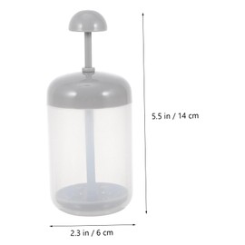 Healvian 6pcs Portable Bubble Foaming Maker for Gentle Facial Cleansing Travel-friendly Cleansing Cups Material for Deep Cleaning Modern Design for Home Use