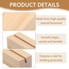 10 Pcs Wooden Place Card Holders Retro Table Number Stands