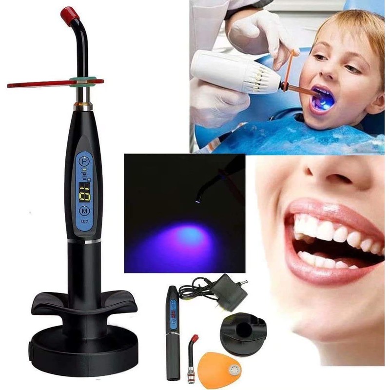 Global-Dental Wireless Cordless Light 5W lED Lamp 1500mW/cm² with Tip