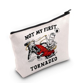 Tornado Lover Gift Not My First Tornadeo Makeup Bag American Disaster Movie Lovers Gift (Tornadeo Bag EU)
