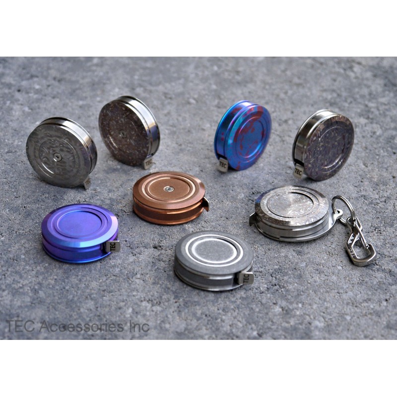 TEC Accessories Ti-Tape Titanium Retractable Tape Measure - Special Edition
