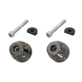 Kitaco 506-1310130 Bar End Cap (DLC Coating), Super Cub C125 (JA48/JA58), CT125 Hunter Cub (JA55/JA65)