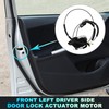 X AUTOHAUX Replacement Front Left Driver Side Power Door Lock