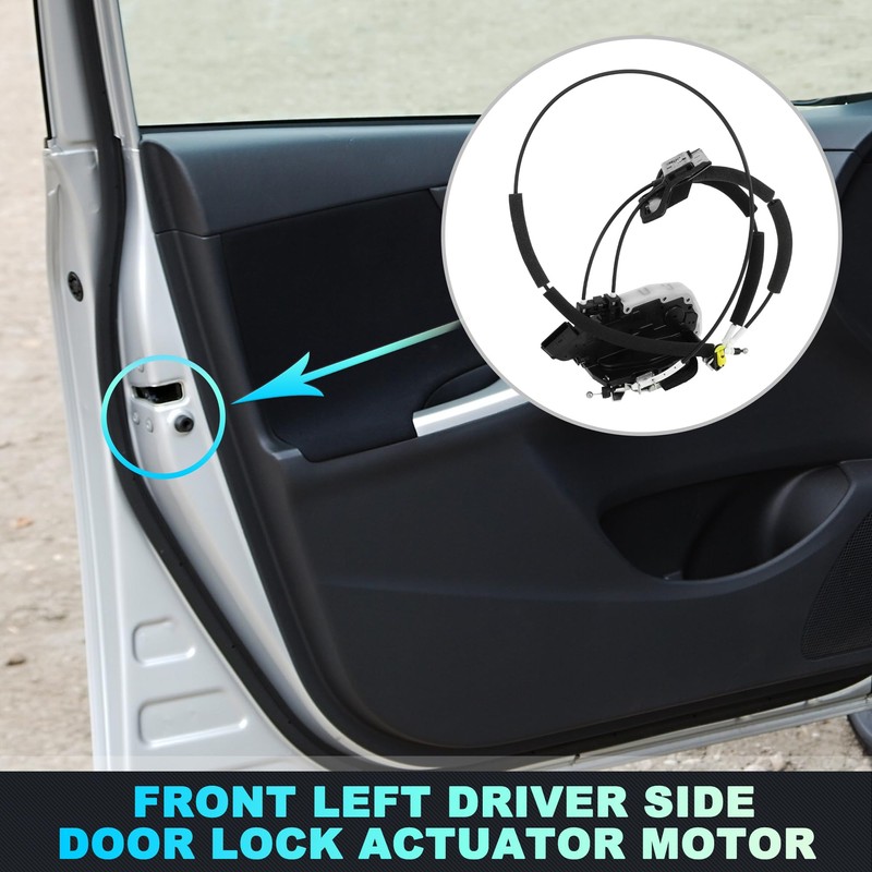 X AUTOHAUX Replacement Front Left Driver Side Power Door Lock