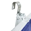 Globooluek Solar Panel Hooks Stainless Steel Solar Panel Holder Brackets