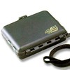 MEIHO VS-320 Lure Case, Smoke Black, 5.0 x 4.1 x 1.3 inches (127 x 104 x 34 mm)