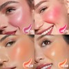 Boobeen Soft Liquid Blush Tint Cheek Blusher, Cream Blush Face