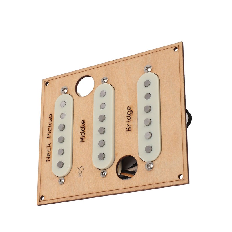 Single Coil Pickup Set Neck Middle Bridge Alnico 5 SSS