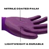 Red Steer A369 Flowertouch Lawn & Garden Gloves, Nitrile Palm,