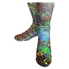 KACOLOR - Calcetines de tubo para hombre con estampado 3D,