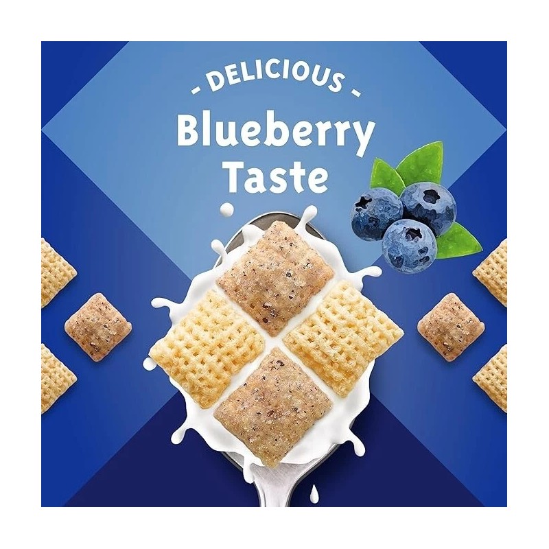 Blueberry Chex Cereal, Gluten Free Breakfast Cereal, Made with Whole