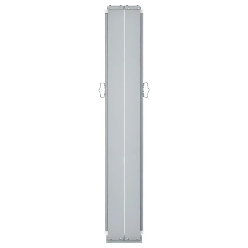 Anthracite Retractable Side Awning 55.1\"x236.2\" for Patio FurnitureColor: Anthracite Color