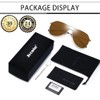 Joopin Gafas de Sol Polarizadas de Metal Hombre Mujer UV400