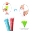 100pcs/Pack Plastic Sicles Freezer Bags Ice Cream Making Mould DIY