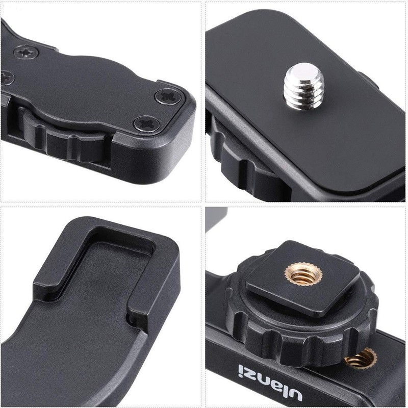 ULANZI PT-8 Vlog Cold Shoe Extension Adapter Bracket with Cold