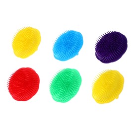 OATIPHO 12pcs Scalp Massage Shampoo Brushes Set Anti-itch Hair Combs for Itching Relief Portable Hairdressing Tools for Home and Salon Use Random Color