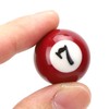 Lwuey Mini Billiard Balls Set, Resin Children Billiard Ball Easy