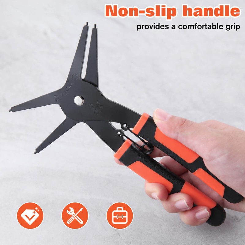 LEONTOOL Snap Ring Pliers, Dual Use, Snap Ring Pliers, For