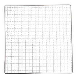 Captain Stag UG-2006 BBQ Net, Gravy Barbecue Grit, 23.6 x 10.2 inches (255 x 260 mm), Small