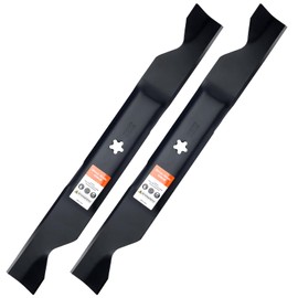 Grasscool YTH22V46 46 inch Mower Blades for Hus qvarna Craftsman Poulan 405380 532405380 Z246 YTH20K46 YTH21K46 YTH22K46 YTA22V46 RZ4623 YT3000 46'' Deck Lawn Mower(High Lift)