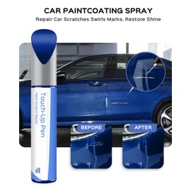 PARTS4EV Touch Up Paint Compatible with Nissan Exact Match Chips and Nicks Touch Up (Bluestone Pearl(RCF))