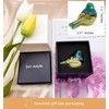 JWT Astyle Turquoise Green Bird Trinket Boxes Hinged ,Bird Decor