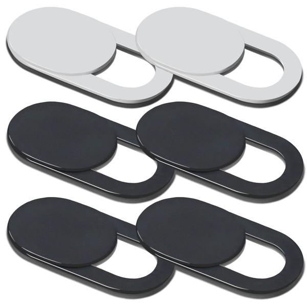 NEPAK Pack of 6 Webcam Cover, Sliding Camera Cover, Camera Cover Slim, Protect Your Privacy and Security