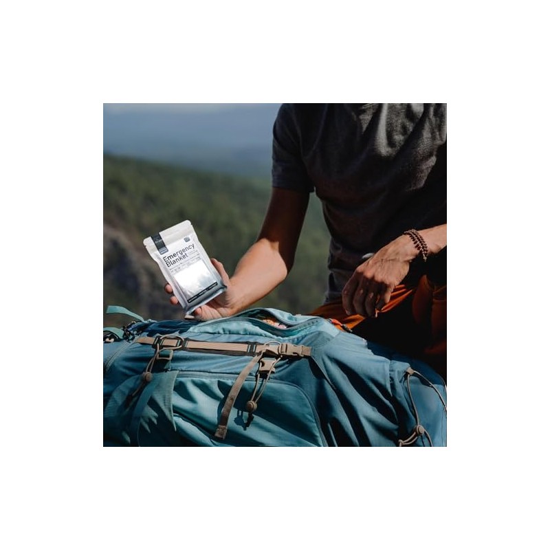 Altland Single Emergency Blanket - Individually Packaged Silver Mylar Blanket