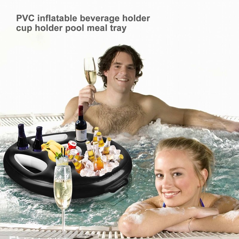 Yosoo Health Gear Pool Drink Float, Inflatable Floating Drink Holder