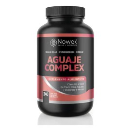 Aguaje Maca Negra Fenogreco Y Hinojo | Aguaje Complex Nowek 240 Capsulas